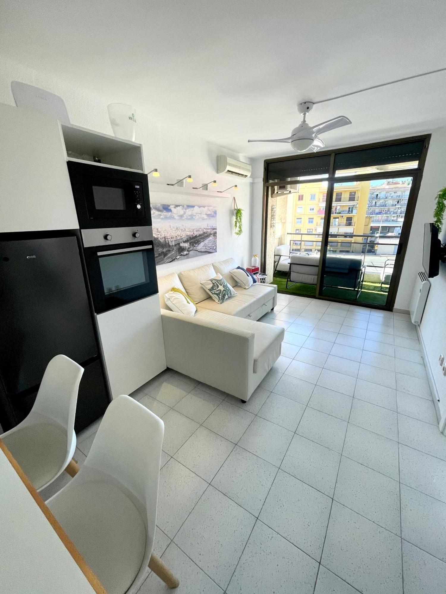 Apartemento Piscina Centro Calella 3 Min Playa Exteriör bild