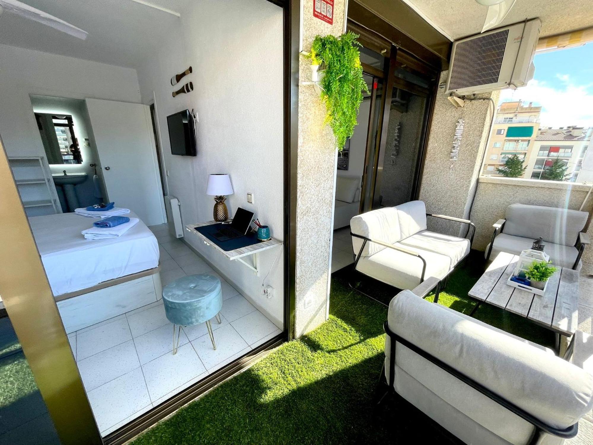 Apartemento Piscina Centro Calella 3 Min Playa Exteriör bild