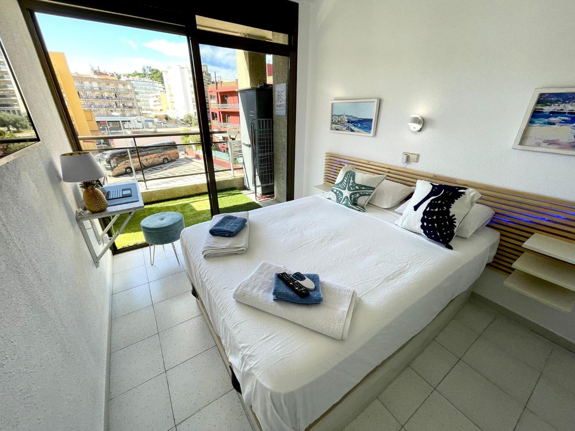 Apartemento Piscina Centro Calella 3 Min Playa Exteriör bild