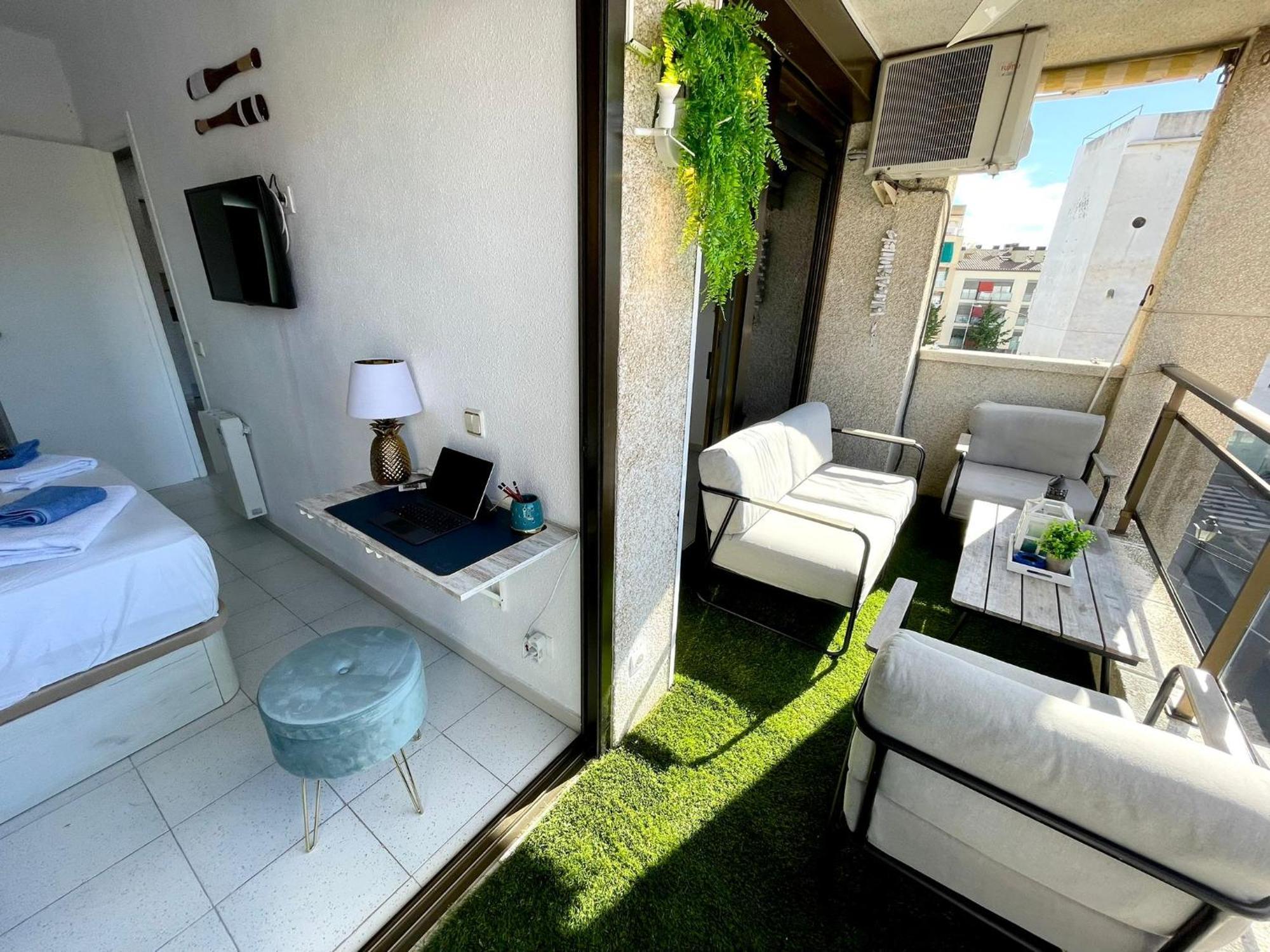 Apartemento Piscina Centro Calella 3 Min Playa Exteriör bild
