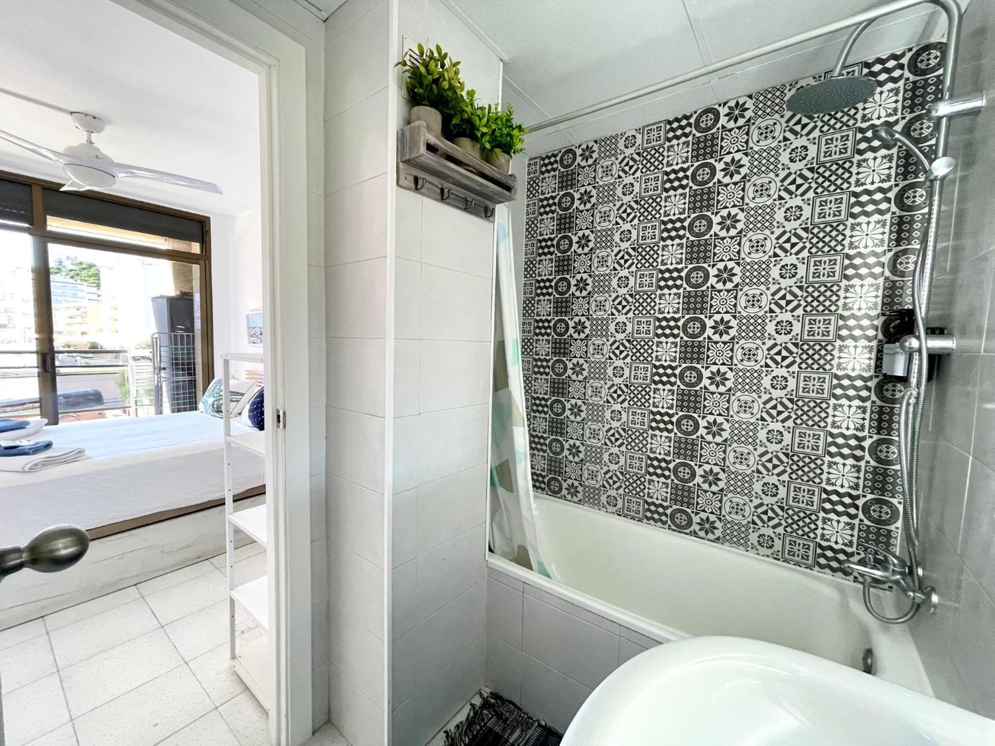 Apartemento Piscina Centro Calella 3 Min Playa Exteriör bild