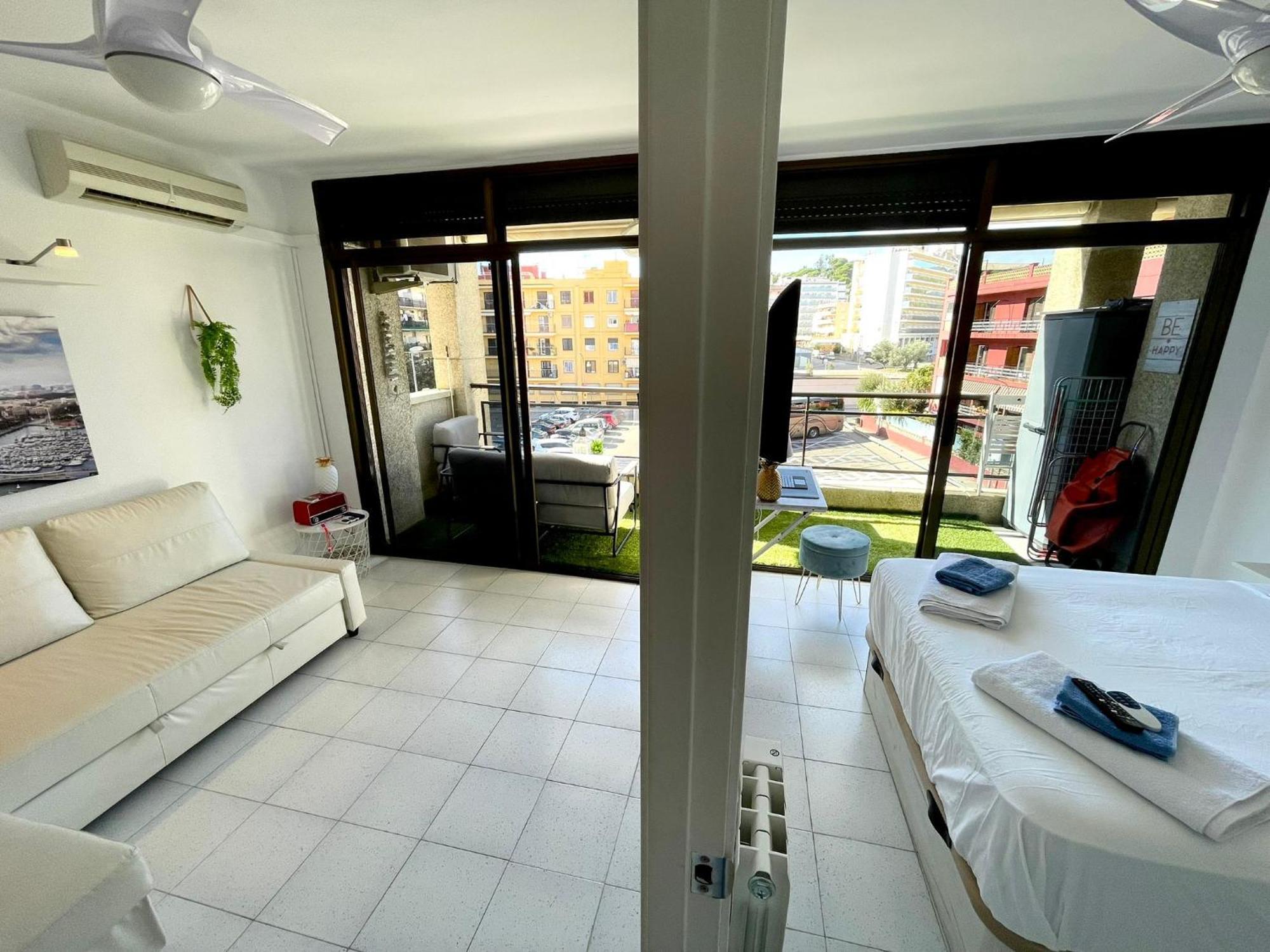 Apartemento Piscina Centro Calella 3 Min Playa Exteriör bild