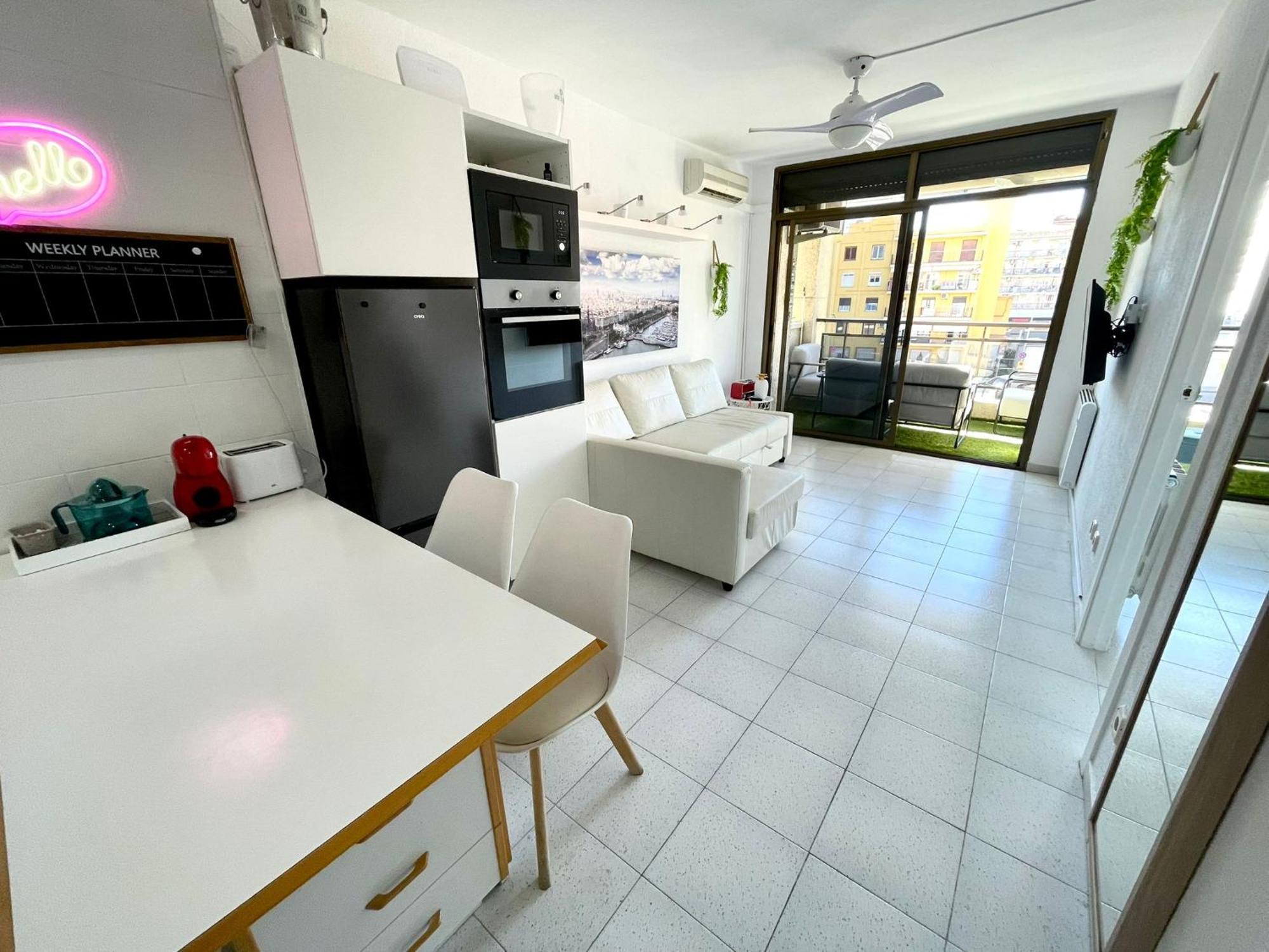 Apartemento Piscina Centro Calella 3 Min Playa Exteriör bild