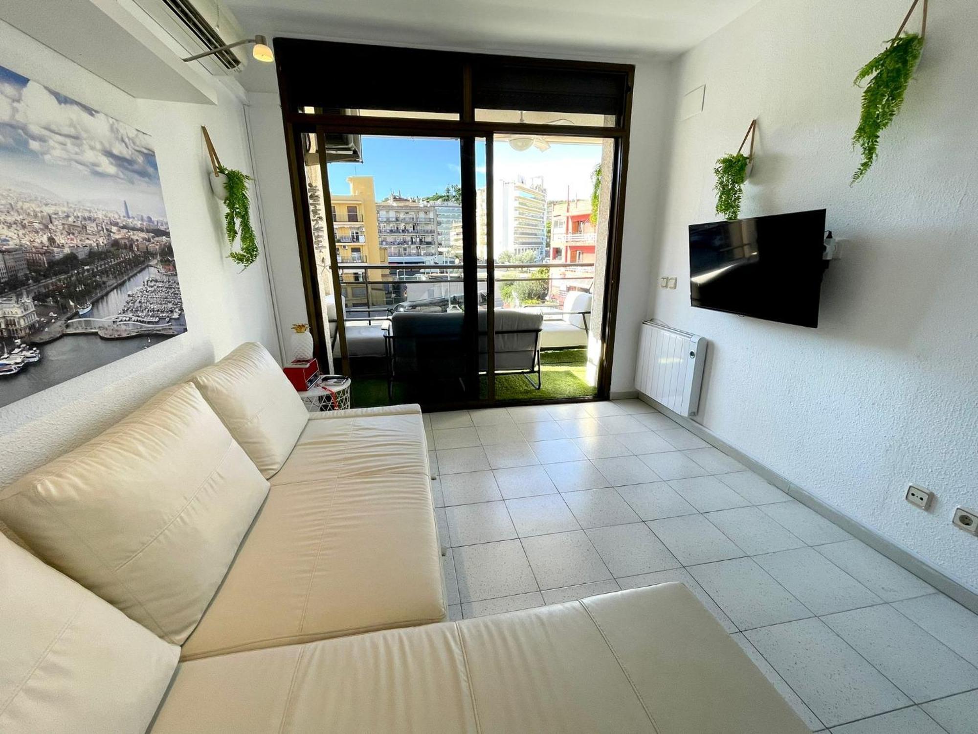 Apartemento Piscina Centro Calella 3 Min Playa Exteriör bild
