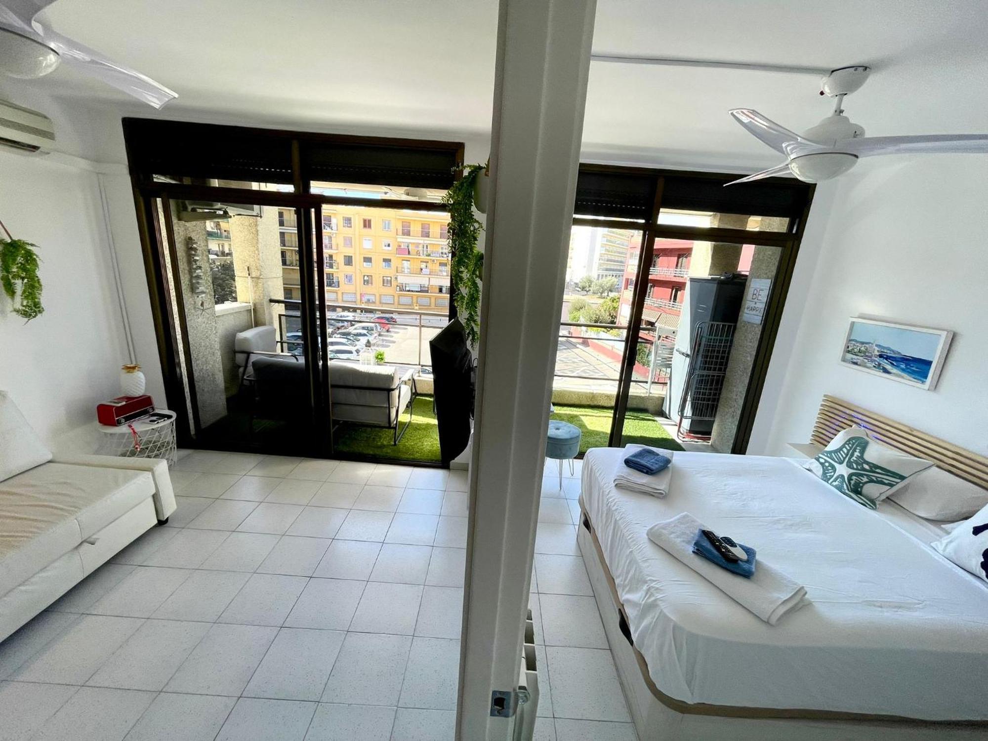 Apartemento Piscina Centro Calella 3 Min Playa Exteriör bild